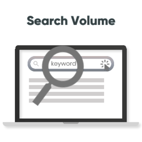 search volume 